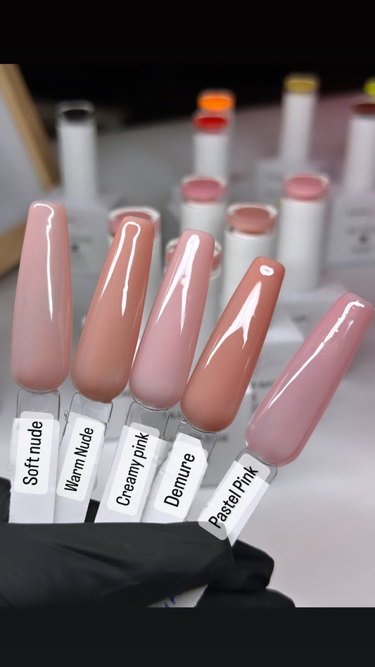 𝑆𝑜𝑓𝑡 𝑛𝑢𝑑𝑒- Rubber base collection